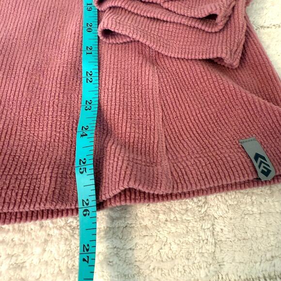 Free Country Womens Mauve Long Sleeve Cowl Neck Sweater XL Casual Cozy Timeless - Picture 9 of 14